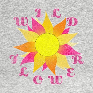 Wild Flower Hippie Bohemian Boho T-Shirt